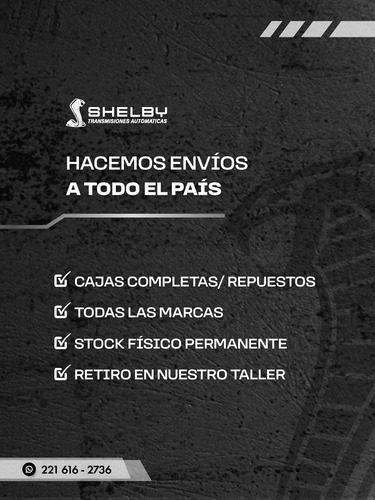 Cuerpo De Válvulas Completo Para Transmision Jf011 (Usado)
