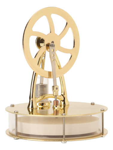 Modelo De Motor Stirling, Motor Gold, Simple, De Bajo Ruido,