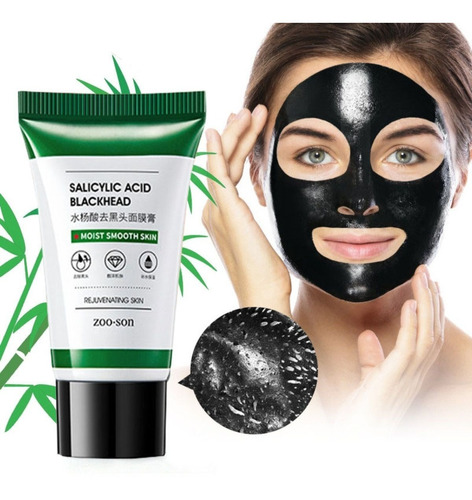 Mascarilla Negra Peel Off Elimina Poros Puntos Negros Acné