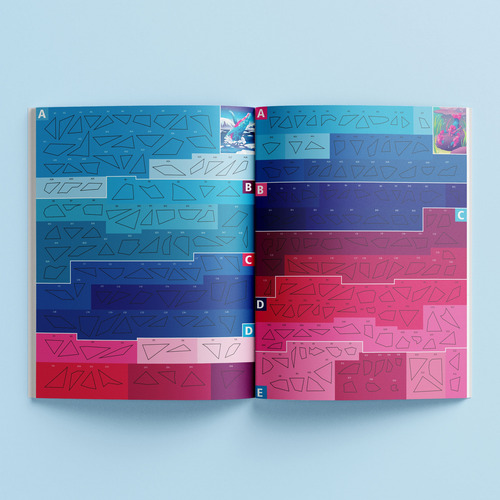Sticker Mosaics. Libro Para Colorear Con Estampas
