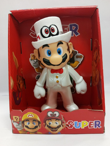 Figuras De Mario Odyssey: Esmoquin De Boda