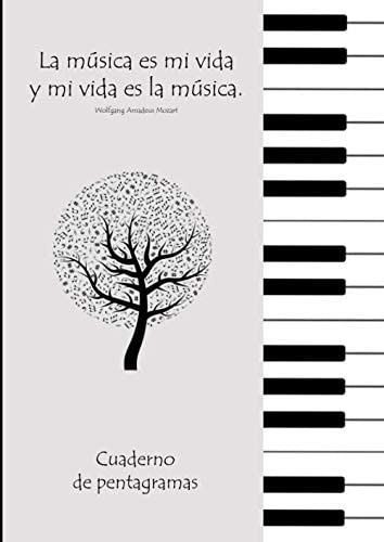 Libro: Cuaderno De Pentagramas: Libreta De Musica, 8 Pentagr