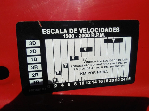 Trator Massey Ferguson 50x Ano 1973