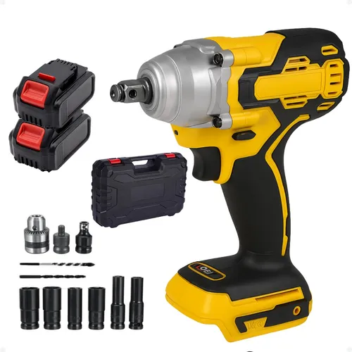 comprar Parafusadeira Chave De Impacto Bivolt 2 Baterias 48v