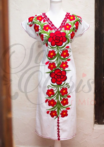 12 Vestidos Elegantes / Artesanal Bordados De Zinacantan | Meses sin  intereses