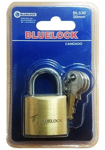 Candado Arco Laton Plano Para Maleta De 30mm Bluexpress®