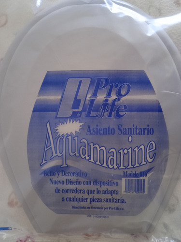 Imagen 6 de 8 de Tapa O Asiento Sanitario Aquamarine Prolife