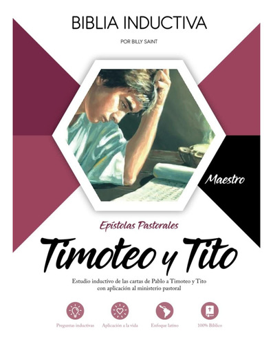 Libro: Timoteo Y Tito (maestro): Estudio Inductivo De Las Ep