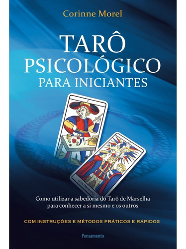 Livro Tarô Psicológico Para Iniciantes Corinne Morel