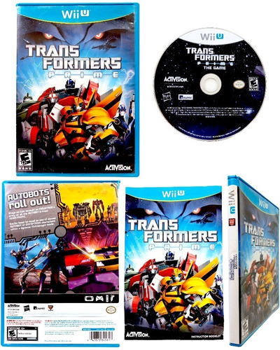 Transformers Prime Nintendo Wii U  (Reacondicionado)