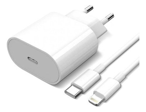 Cargador iPhone Usb-c A Lightning Carga Rapida 20w