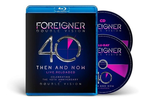Foreigner - Doble visión antes y ahora - Blu Ray + Cd Lacrad
