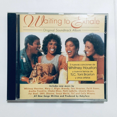 Waiting To Exhale Soundtrack - Whitney Houston Cd Nuevo