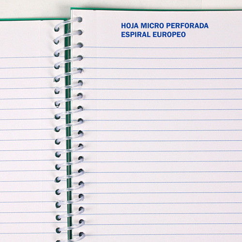 Cuaderno Poly Ferrini Espiral Europeo Libreta 80h Raya A5