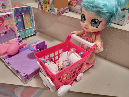 Muñeca Moose Kindi Kids Bandai Unicornio Lote Shopkins (Usado)