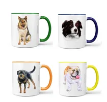 Comprar Set 4 Tazones Tazas Perros Típicos Chilenos N1- Andes1 