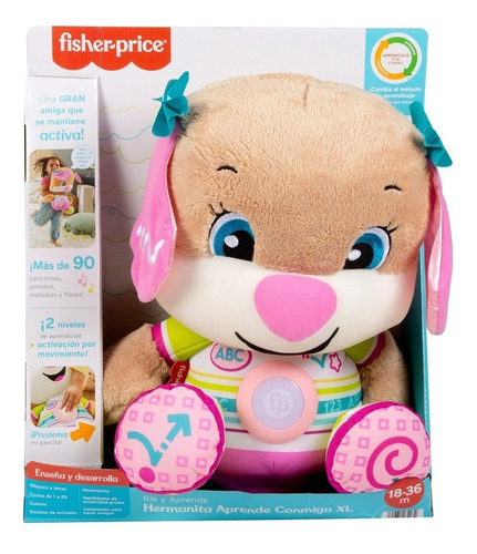 Fisher-price Hermanita Perrita Aprende Conmigo Xl Bestoys