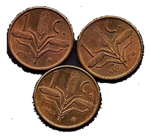 Moneda Antigua Un Centavo Espiga Larga 1960 Nuevo ¡¡¡c12