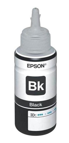 Botella De Tinta Epson 664 Negro T664120-al