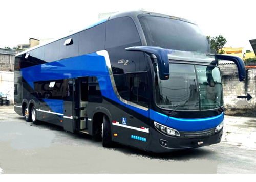 Ônibus Comil Campione Invictus Dd Seminovo Completo K400 6x2