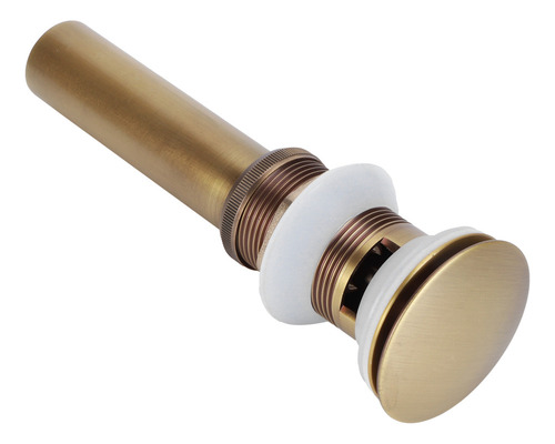 D Tapón De Desagüe Desplegable De Latón For Lavabo De Baño