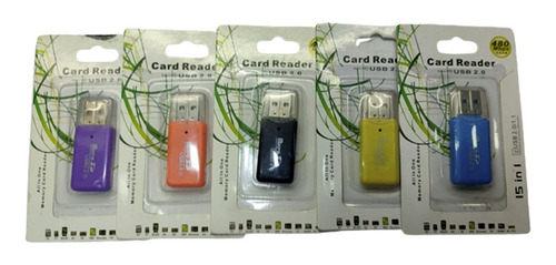 Imagen 6 de 6 de Lector Memoria Micro Sd Card Reader Usb Pendrive Adaptador