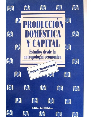 Producción Doméstica Y Capital - Hugo Trinchero