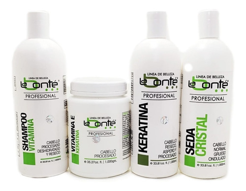 Shampoo Vitamina + Vitamina E + Keratina + Seda Cristal 1 Lt