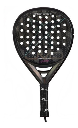 Paleta Padel Drop Shot Conqueror 5.0 Jm Diaz Importada Wpt