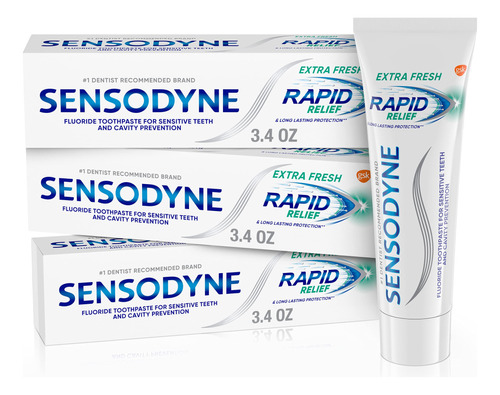 Pasta De Dientes Sensodyne Alivio Rapido De La Sensibilidad,