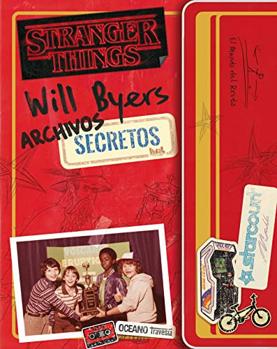 Libro Stranger Things Will Byers Archivos Secretos De Vv. Aa