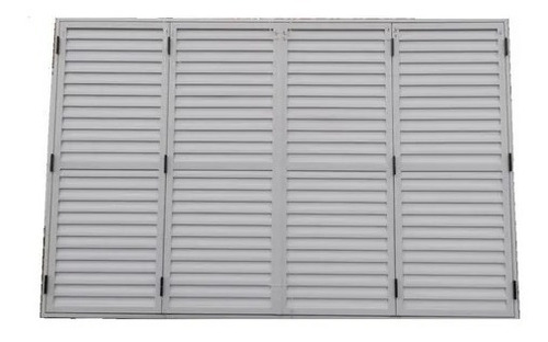 Postigon Aluminio 3 Hojas 240x120 Blanco