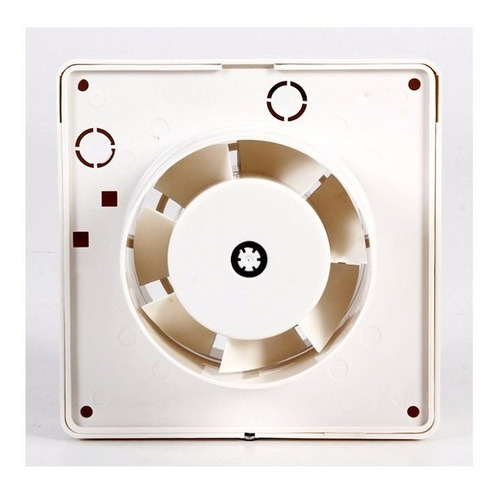 Imagen 3 de 3 de Extractor De Aire Estevez 1004 Blanco Sanitario Regadera 4
