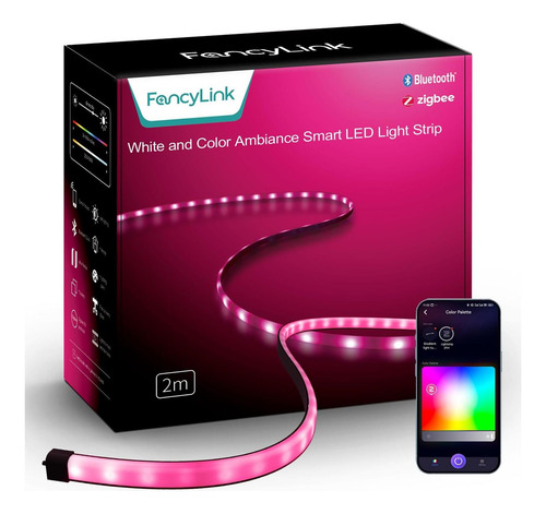 Fancylink Zigbee3.0 Rgbcw Led Smart Led Strip Led Led, 16 Mi