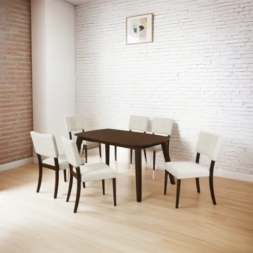 Juego De Comedor 6 Sillas Milano Exit