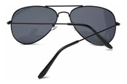 Oculos De Sol Aviador Feminino Masculino Case Flanela Preto