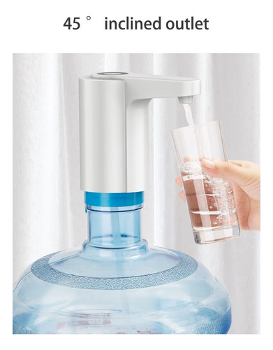 Dispensador De Agua Usb Automático Bomba Recargable .