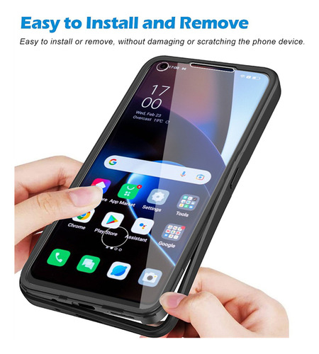 B Funda Para Oppo Reno 4z 5z 7 360 Paquetes Completos