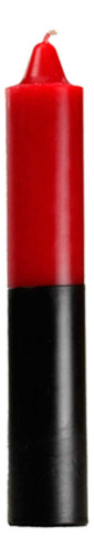 Vela Gigante Reversible Roja Negra ~ 9 X 1.5  Doble Accion 