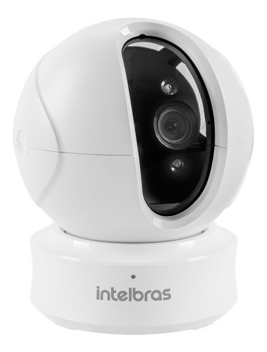 Câmera de segurança Intelbras iC4 com resolução de 1MP visão nocturna incluída branca