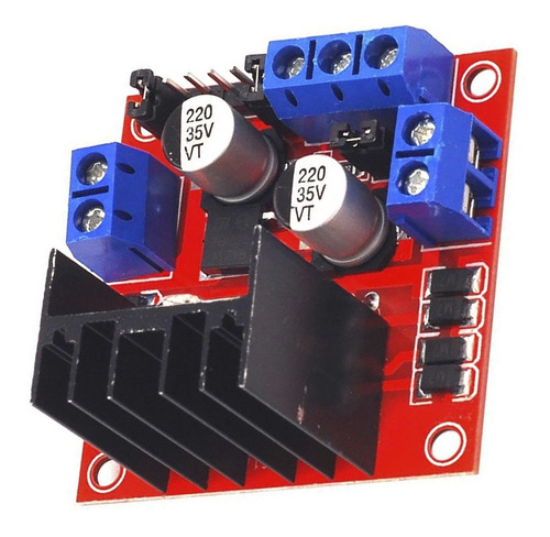 Imagen 2 de 6 de Modulo Puente H L298 Motor Driver Arduino Pic Raspberry