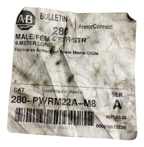 Allen Bradley 280-pwrm22a-m8 Ser. A