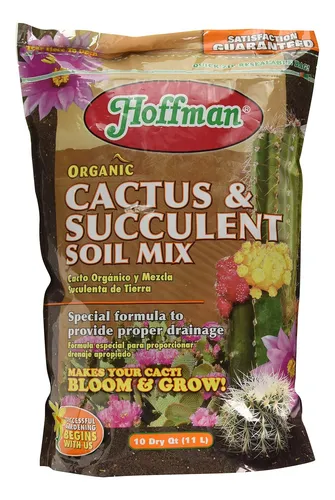 comprar Mezcla De Suelo Orgánico Para Cactus Y Suculentas 10 Cuartos