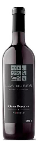 Vino Tinto Las Nubes Nebbiolo Gran Reser