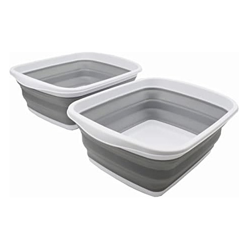 10l (2.6 Gallons) Collapsible Tub - Foldable Dish Tub -...