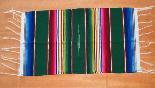 Jogo Americano Manta Mexicana De Tear Kit Com 4 - Varal