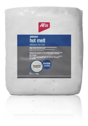 Cola Granulada 1814 Afix Hotmelt Transparente 10kg (bx Temp)