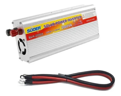 Inversor Voltaje Corriente 12va 220v Auto Portatil 2000w