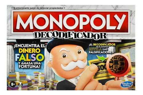 Monopoly Decodificador Hasbro Gaming