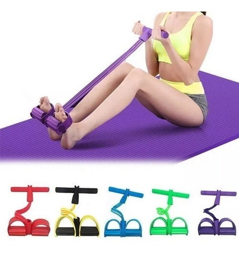 Elástico Extensor Treino Exercícios Musculação Apoio Pés